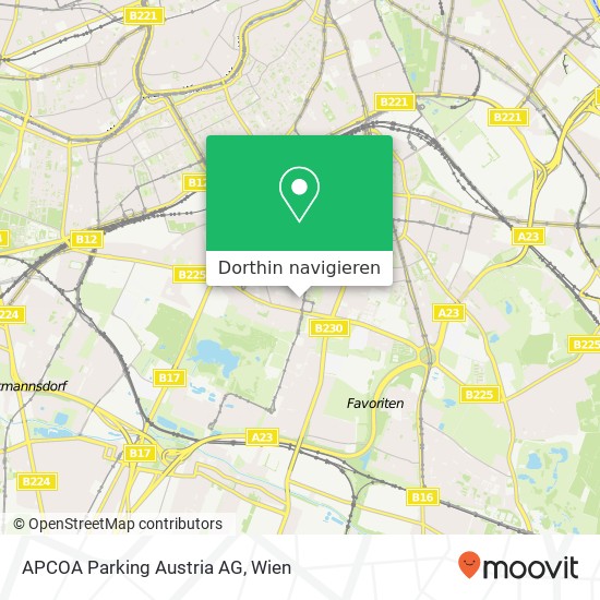 APCOA Parking Austria AG Karte