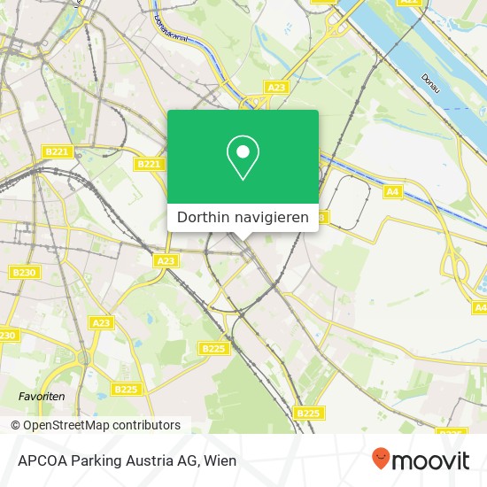 APCOA Parking Austria AG Karte