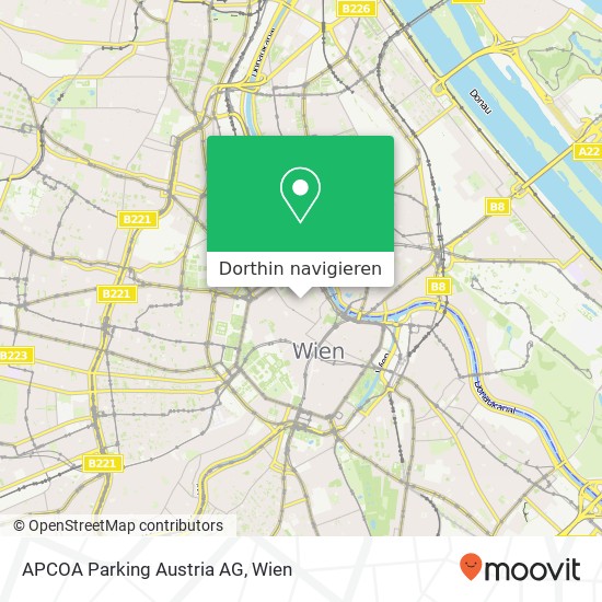 APCOA Parking Austria AG Karte