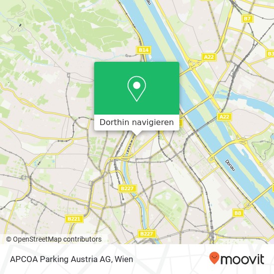 APCOA Parking Austria AG Karte