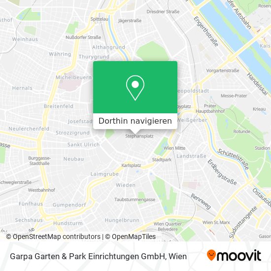 Garpa Garten & Park Einrichtungen GmbH Karte