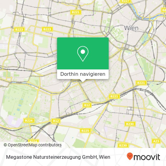 Megastone Natursteinerzeugung GmbH Karte