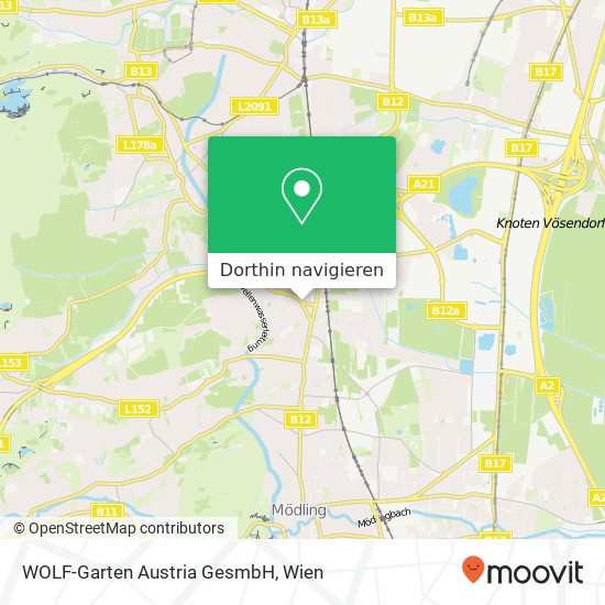 WOLF-Garten Austria GesmbH Karte