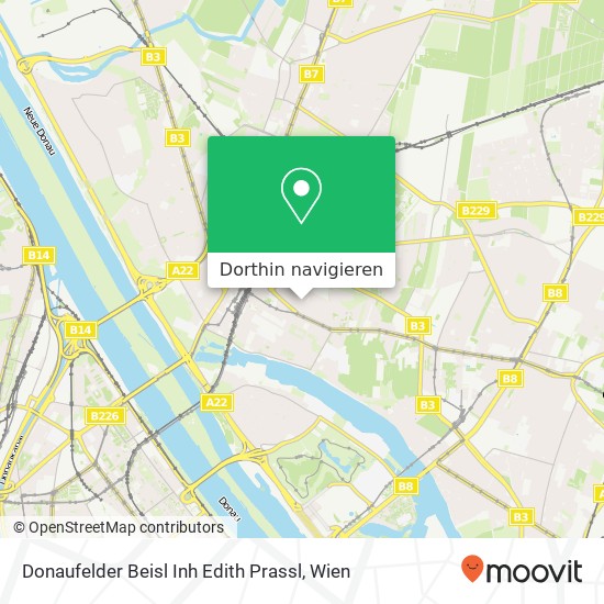 Donaufelder Beisl Inh Edith Prassl Karte