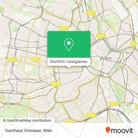 Gasthaus Grünauer Karte