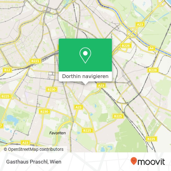 Gasthaus Praschl Karte