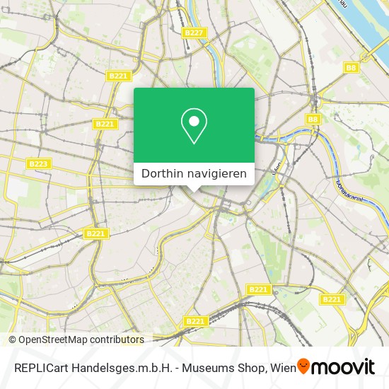 REPLICart Handelsges.m.b.H. - Museums Shop Karte