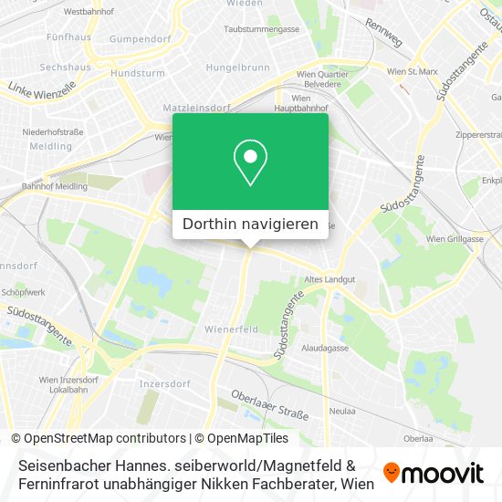 Seisenbacher Hannes. seiberworld / Magnetfeld & Ferninfrarot unabhängiger Nikken Fachberater Karte
