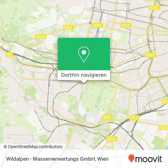 Wildalpen - Wasserverwertungs GmbH Karte