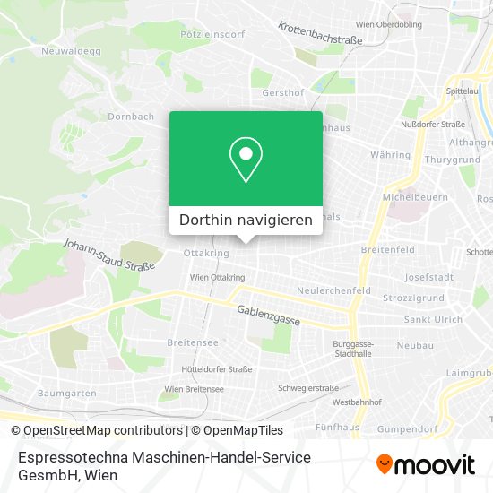 Espressotechna Maschinen-Handel-Service GesmbH Karte