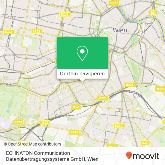 ECHNATON Communication Datenübertragungssysteme GmbH Karte