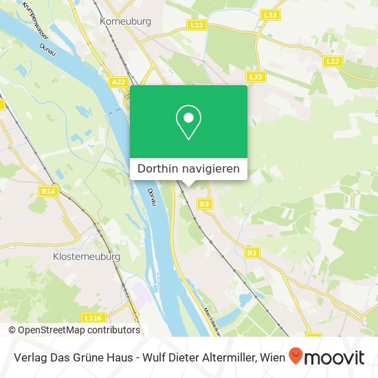 Verlag Das Grüne Haus - Wulf Dieter Altermiller Karte