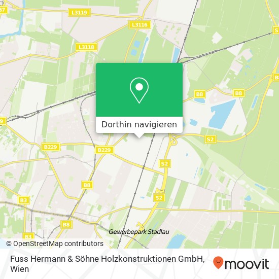 Fuss Hermann & Söhne Holzkonstruktionen GmbH Karte