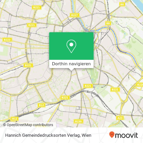 Hannich Gemeindedrucksorten Verlag Karte