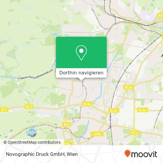 Novographic Druck GmbH Karte