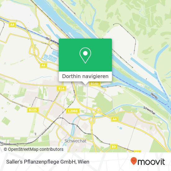 Saller's Pflanzenpflege GmbH Karte