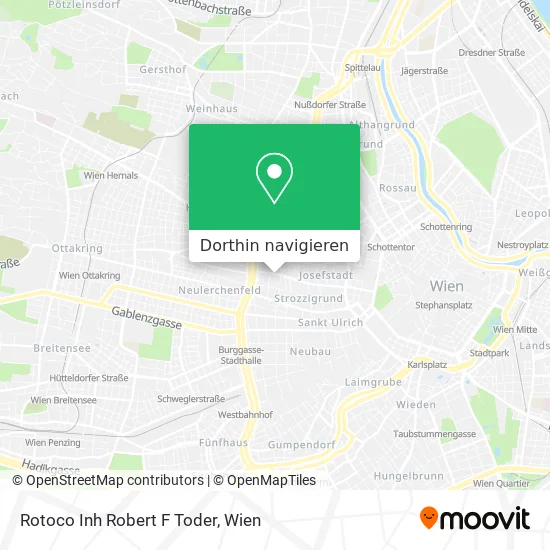 Rotoco Inh Robert F Toder Karte