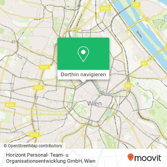 Horizont Personal- Team- u Organisationsentwicklung GmbH Karte