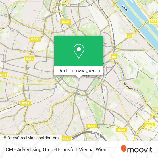 CMF Advertising GmbH Frankfurt Vienna Karte