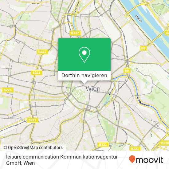 leisure communication Kommunikationsagentur GmbH Karte
