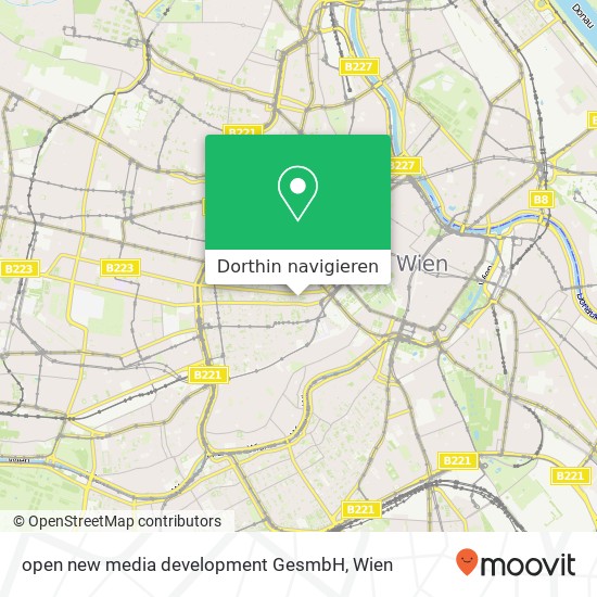 open new media development GesmbH Karte