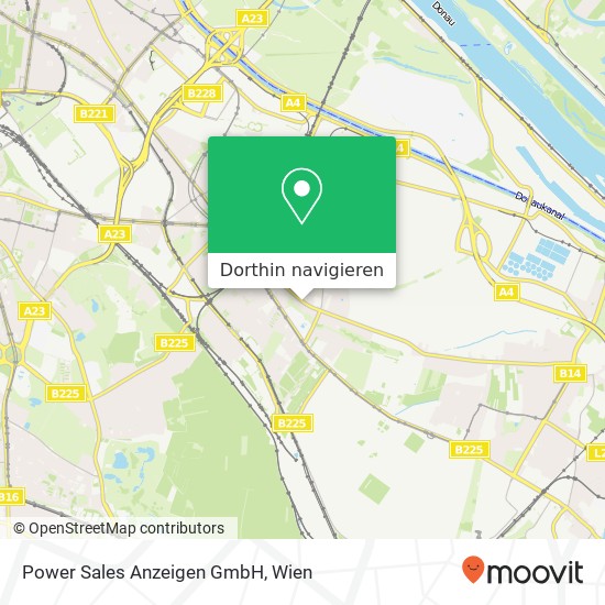 Power Sales Anzeigen GmbH Karte