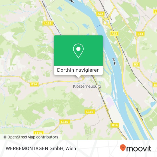 WERBEMONTAGEN GmbH Karte