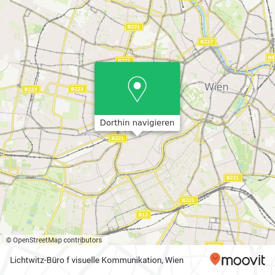 Lichtwitz-Büro f visuelle Kommunikation Karte