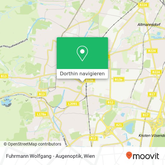 Fuhrmann Wolfgang - Augenoptik Karte