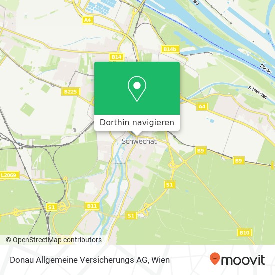 Donau Allgemeine Versicherungs AG Karte