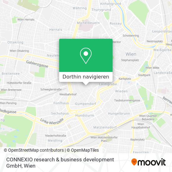 CONNEXIO research & business development GmbH Karte