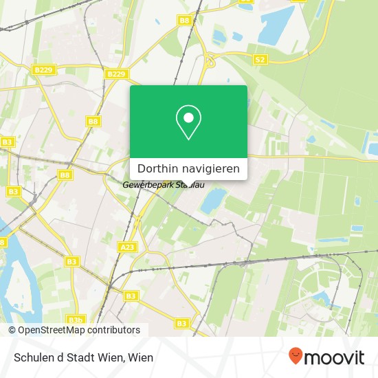 Schulen d Stadt Wien Karte