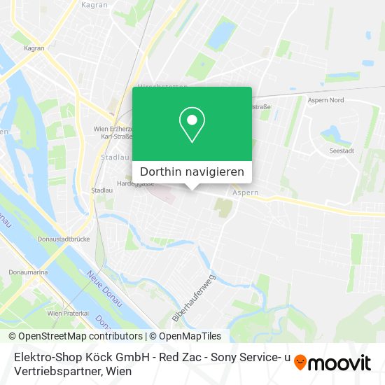 Elektro-Shop Köck GmbH - Red Zac - Sony Service- u Vertriebspartner Karte