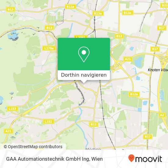 GAA Automationstechnik GmbH Ing Karte