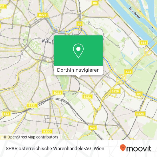 SPAR österreichische Warenhandels-AG Karte