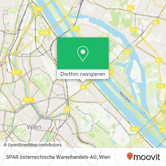 SPAR österreichische Warenhandels-AG Karte