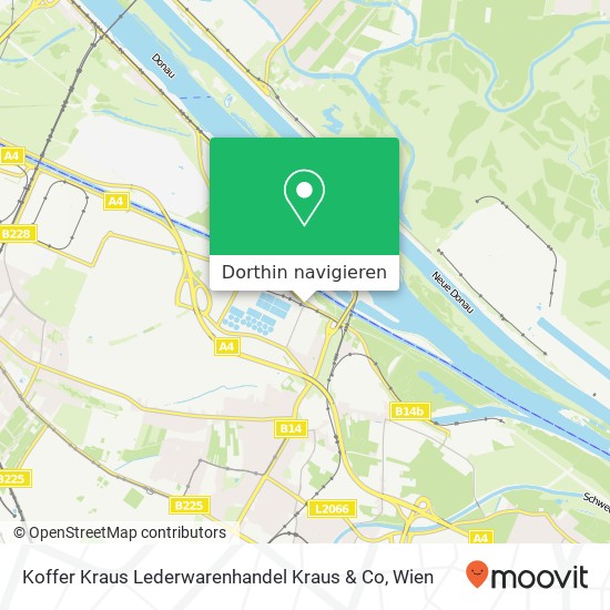 Koffer Kraus Lederwarenhandel Kraus & Co Karte