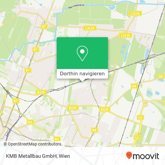 KMB Metallbau GmbH Karte