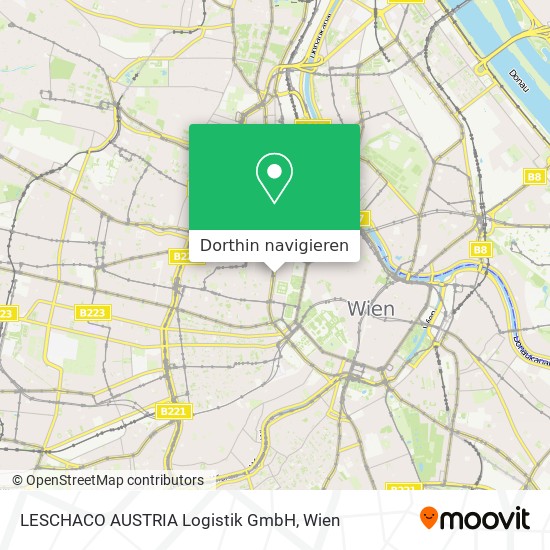 LESCHACO AUSTRIA Logistik GmbH Karte