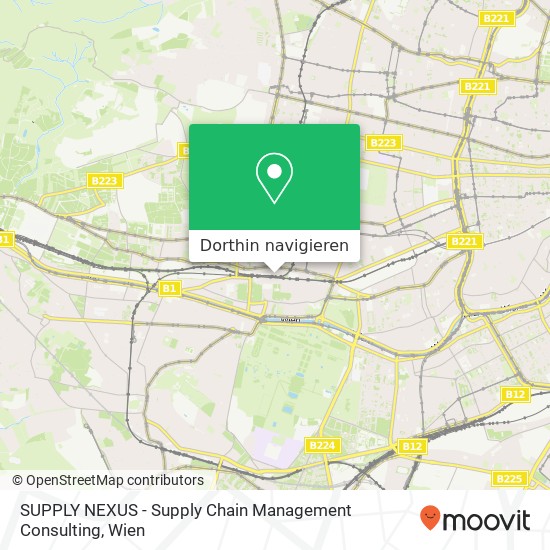 SUPPLY NEXUS - Supply Chain Management Consulting Karte