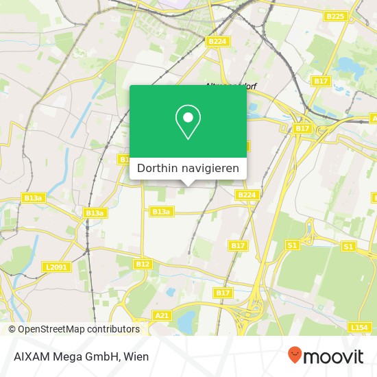 AIXAM Mega GmbH Karte