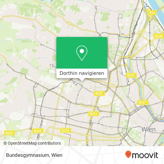 Bundesgymnasium Karte