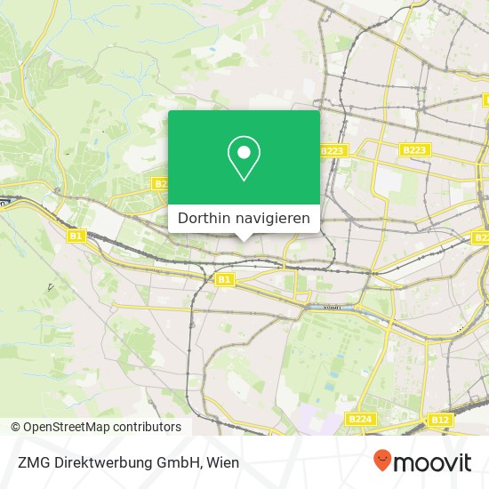ZMG Direktwerbung GmbH Karte