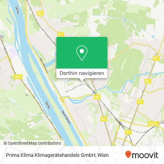 Prima Klima Klimagerätehandels GmbH Karte