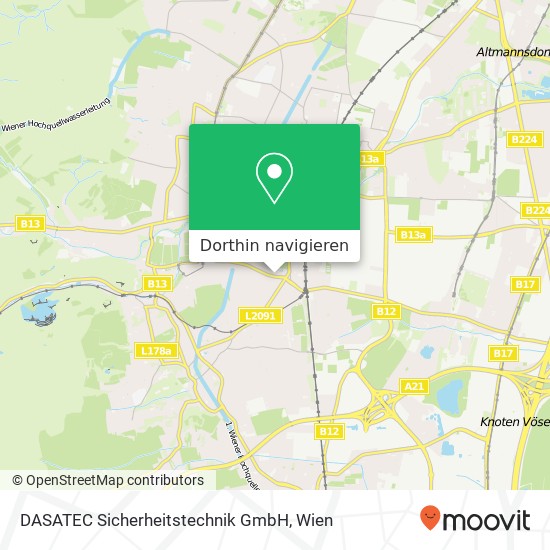 DASATEC Sicherheitstechnik GmbH Karte
