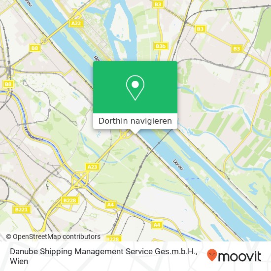 Danube Shipping Management Service Ges.m.b.H. Karte