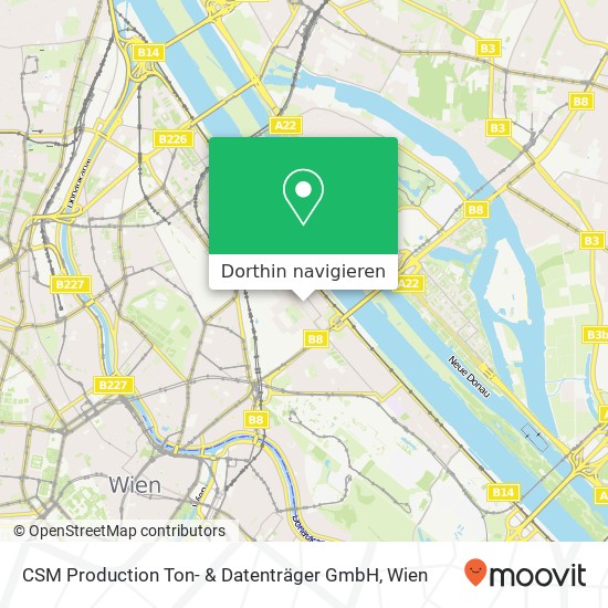 CSM Production Ton- & Datenträger GmbH Karte