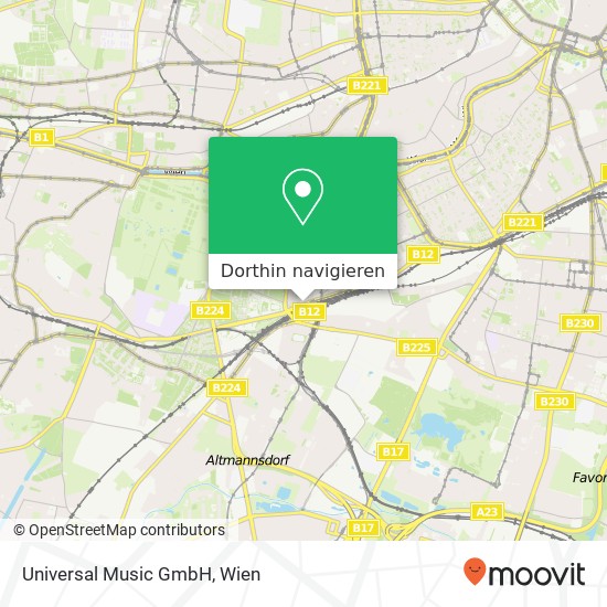 Universal Music GmbH Karte