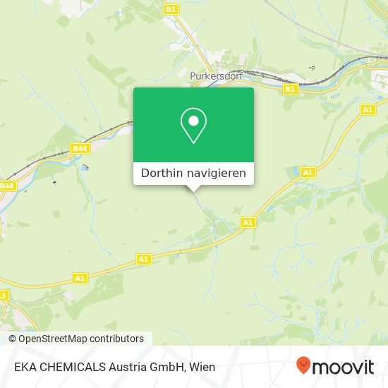 EKA CHEMICALS Austria GmbH Karte