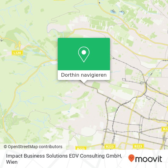 Impact Business Solutions EDV Consulting GmbH Karte